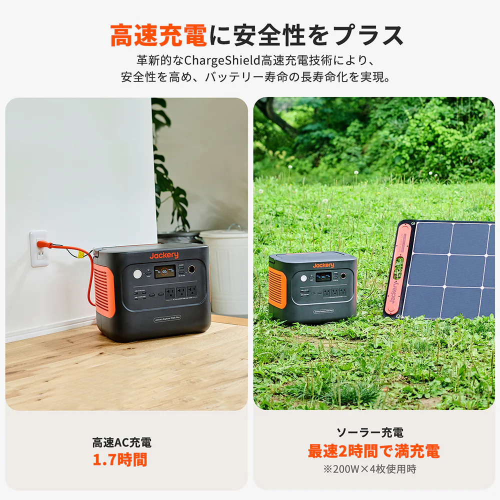 Jackery ポータブル電源 1000 Plus - Image 6