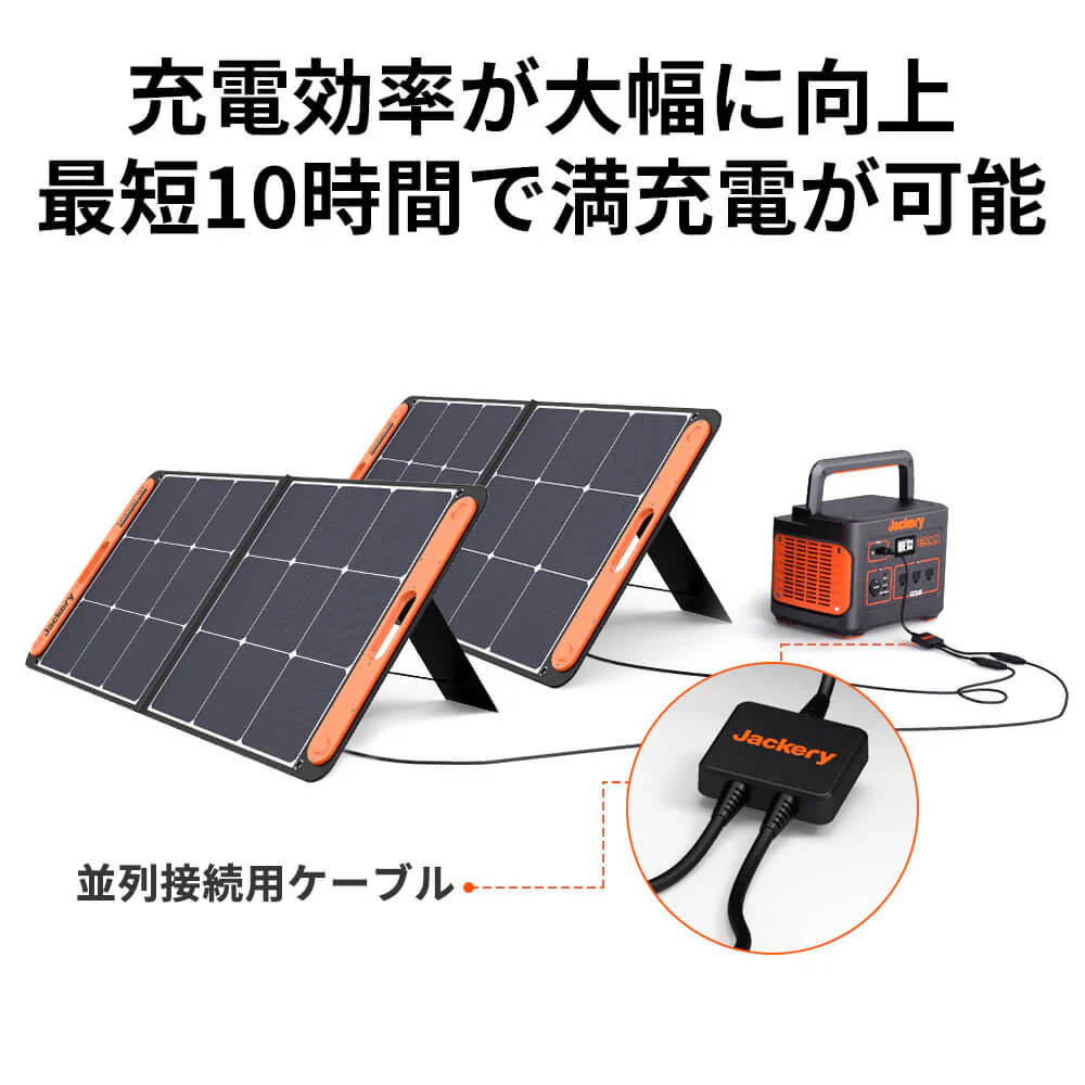 Jackery Solar Generator 1000 ポータブル電源 ソーラーパネル セット - Image 12