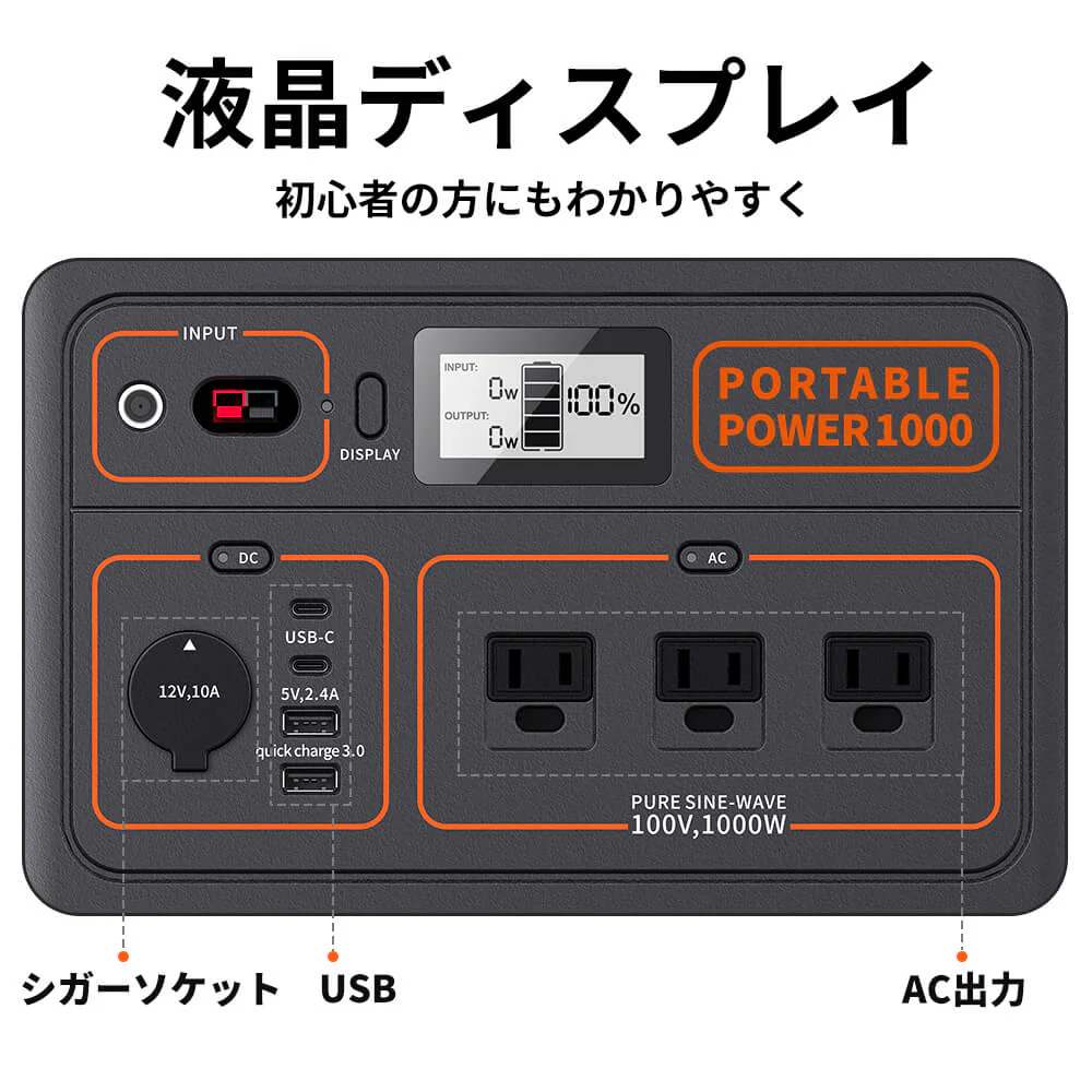 Jackery Solar Generator 1000 ポータブル電源 ソーラーパネル セット - Image 7