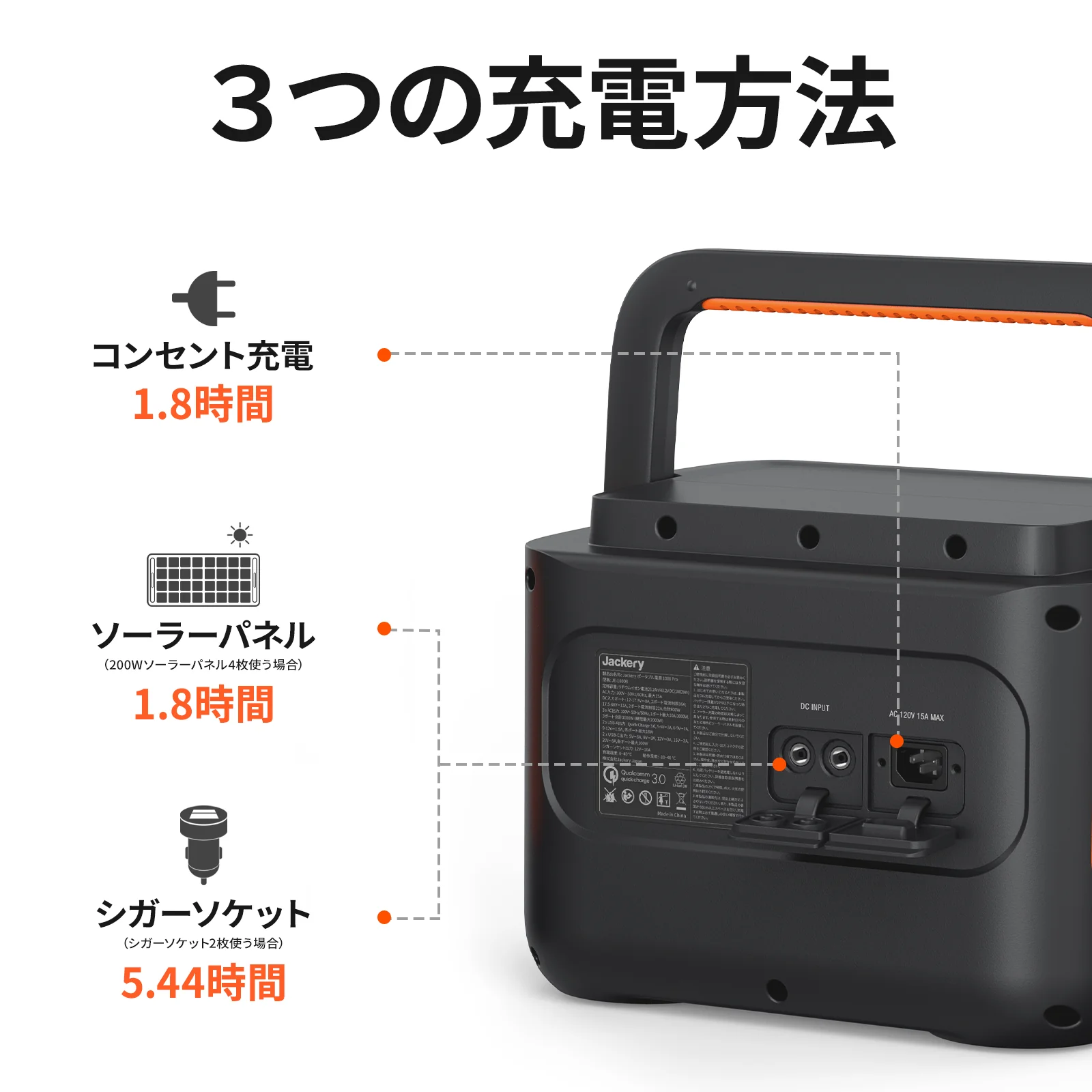 Jackery ポータブル電源 1000 Pro - Image 11