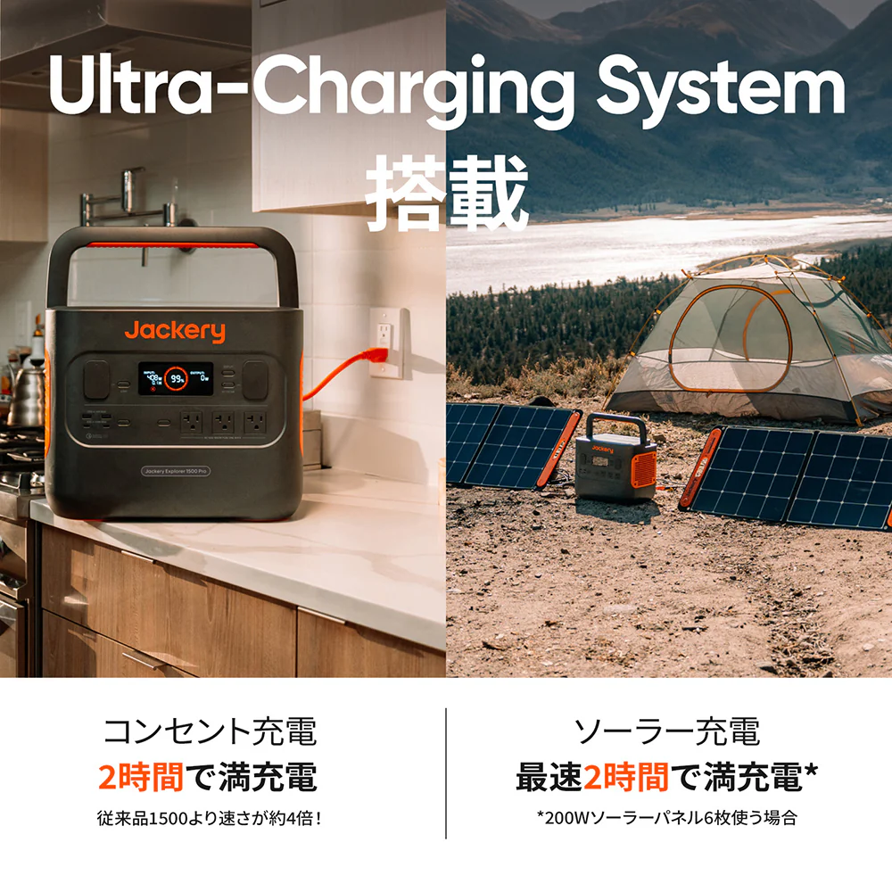 Jackery ポータブル電源 1500 Pro - Image 4
