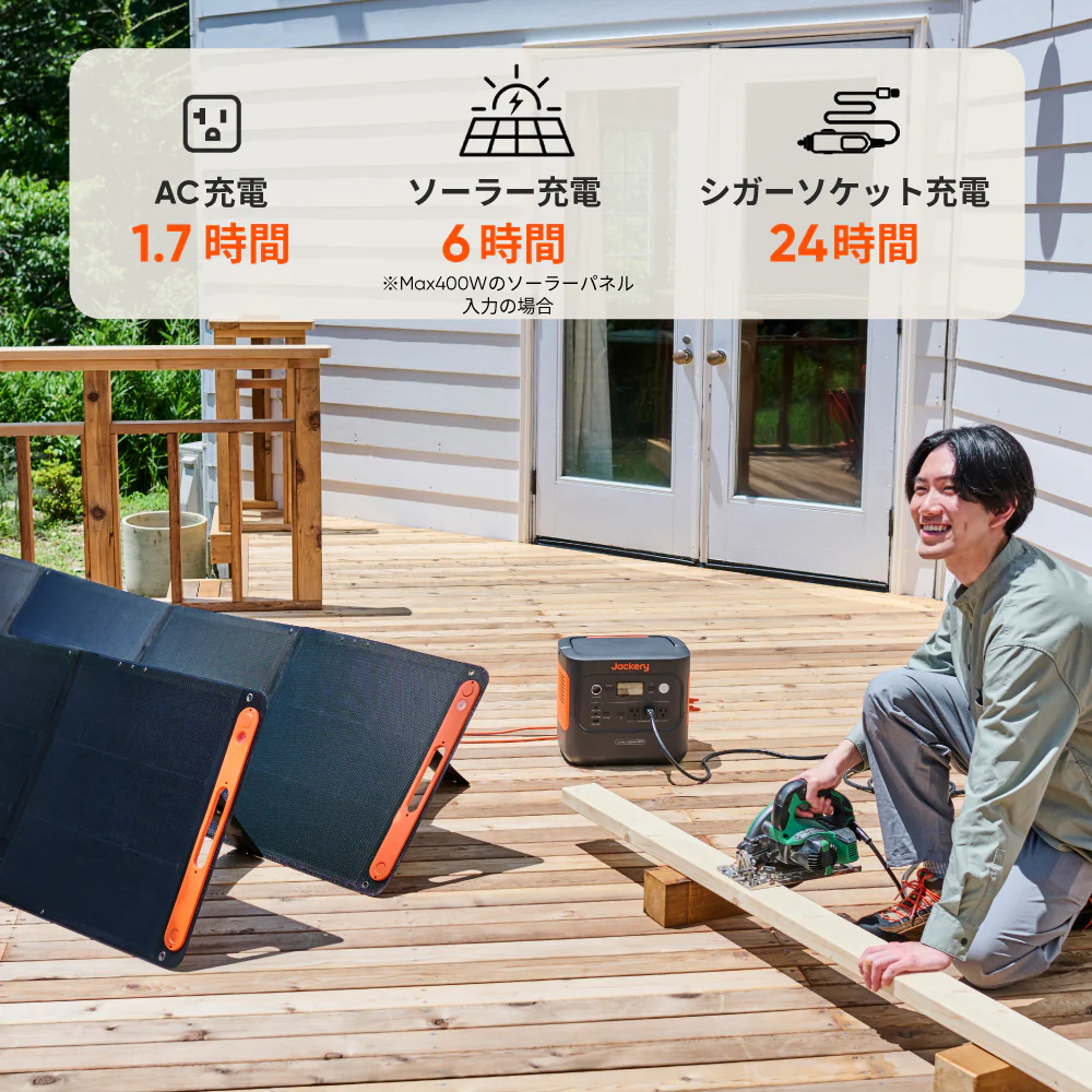 Jackery ポータブル電源 2000 New - Image 9