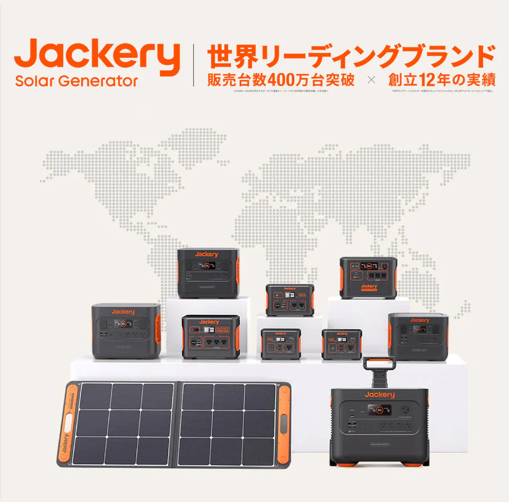 Jackery ポータブル電源 2000 Plus 2台セット - Image 13