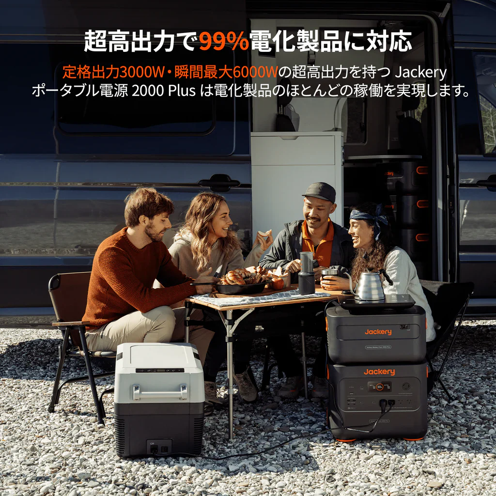 Jackery ポータブル電源 2000 Plus 2台セット - Image 7