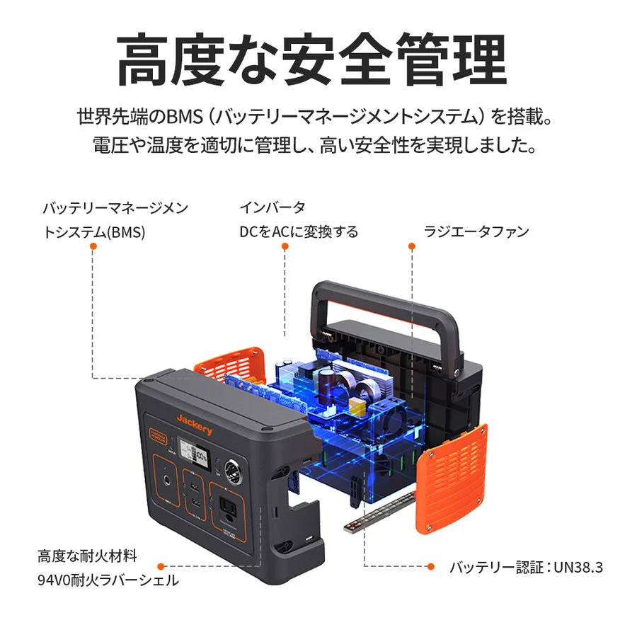 Jackery ポータブル電源 240 - Image 9