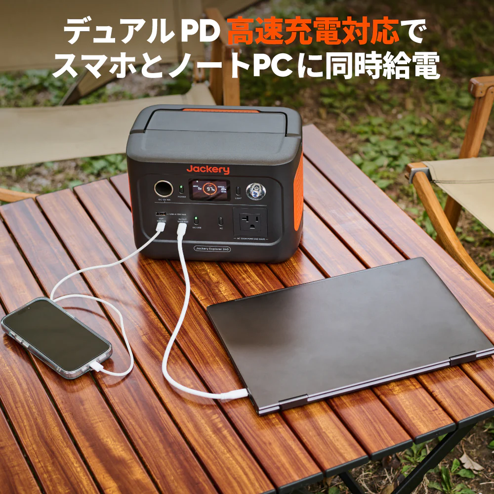 Jackery ポータブル電源 240 New - Image 8
