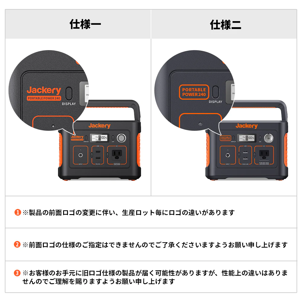 Jackery Solar Generator 240 ポータブル電源 ソーラーパネル セット - Image 5
