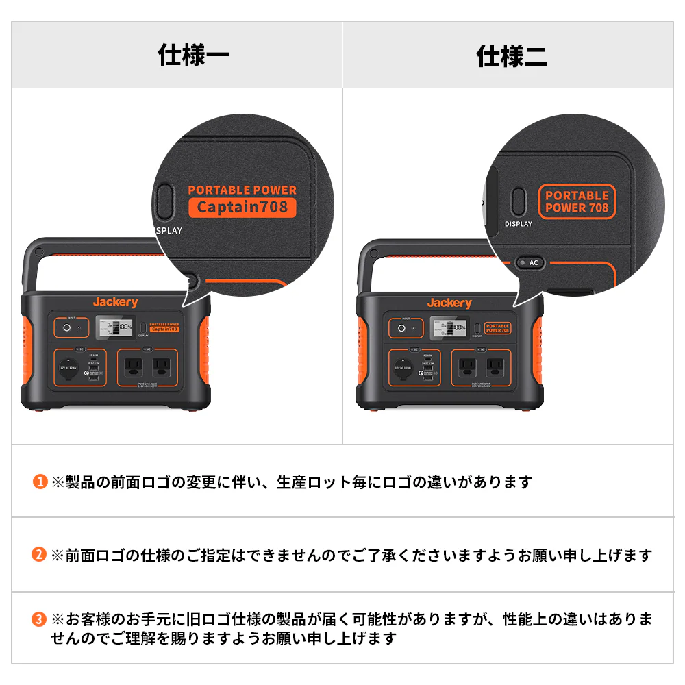 Jackery Solar Generator 708 ポータブル電源 ソーラーパネル セット - Image 3