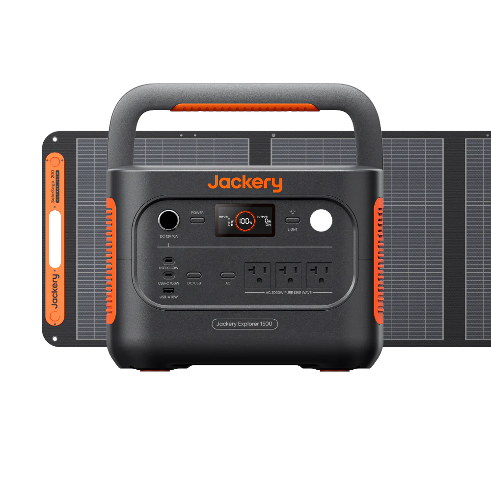 Jackery Solar Generator 1500 New ポータブル電源セット - Image 15