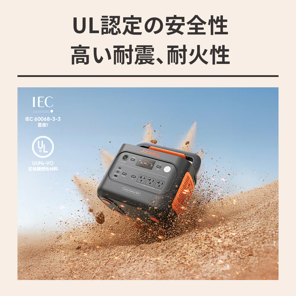 Jackery Solar Generator 1500 New ポータブル電源セット - Image 9