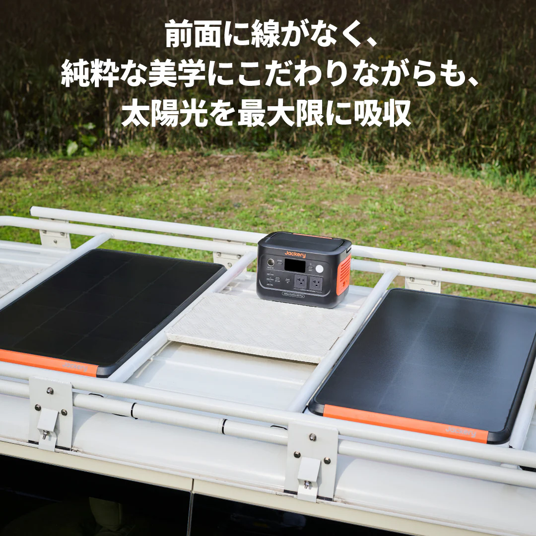 Jackery SolarSaga 100 Prime ソーラーパネル 2枚セット - Image 5