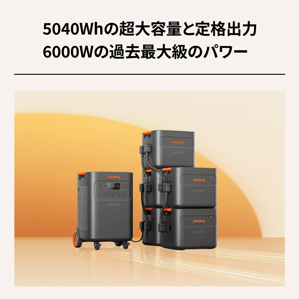 【予約販売・6月上旬順次発送】Jackery ポータブル電源 5000 Plus - Image 4